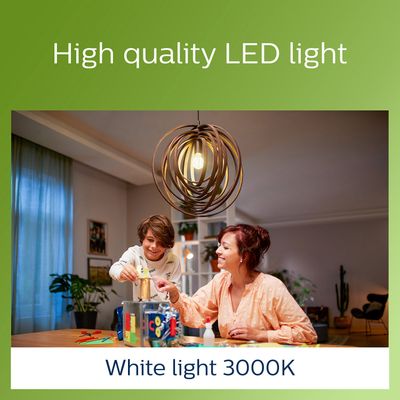 LED E27 Normal 40W Klar 485lm Energiklass A