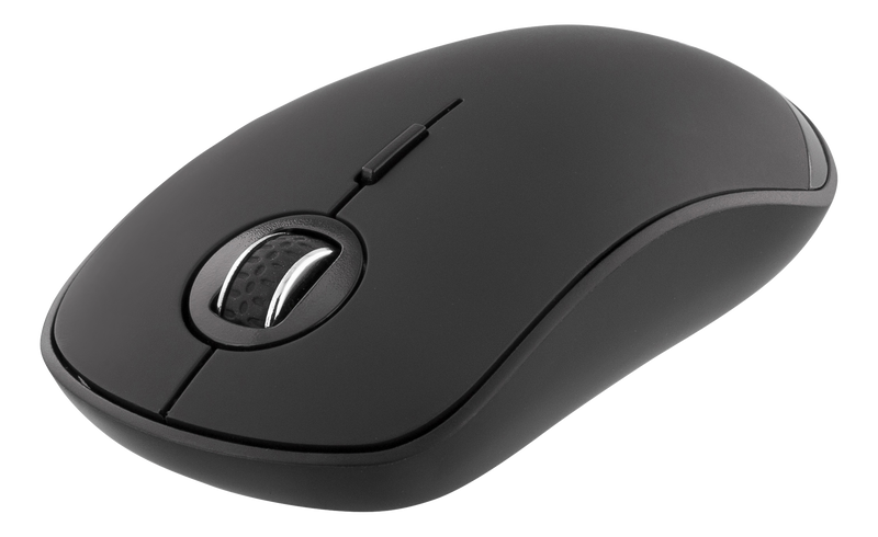 DELTACO Tyst trådlös mus, Bluetooth, 1x AA, 800-1600 DPI, 125 Hz, svar
