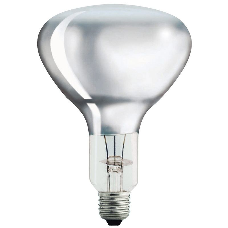 Infrared Heat Lamp BR125 IR 250W E27 230-250V Red