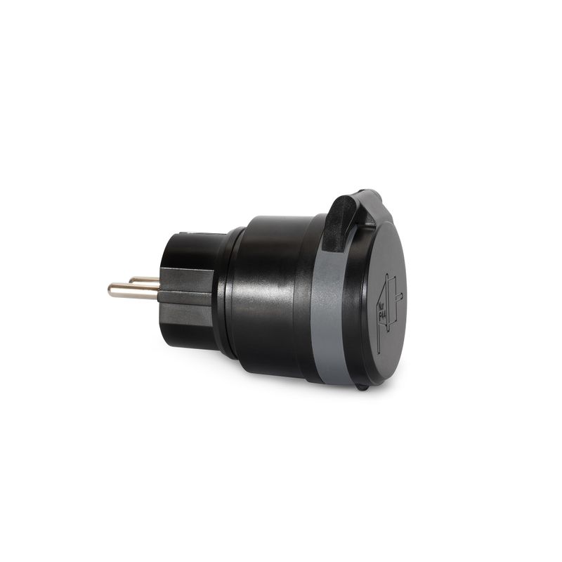 Plug-in relä IP44 med fjärrkontroll - 3500W - MGDR-3500-SET