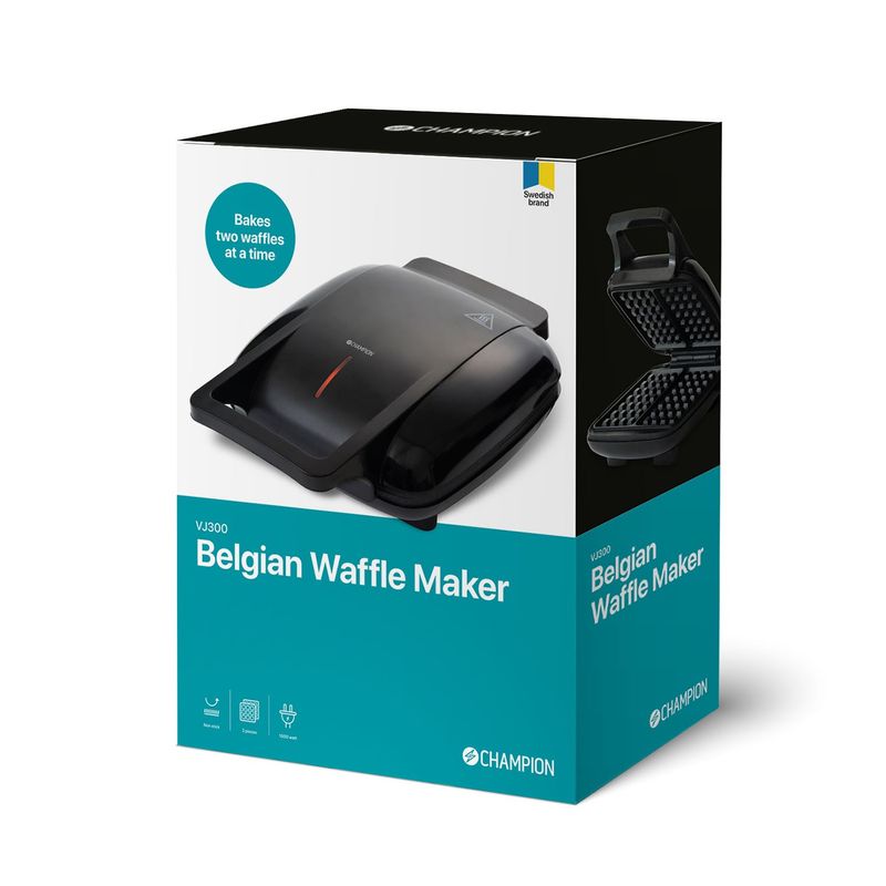 Belgian Waffle Iron Double