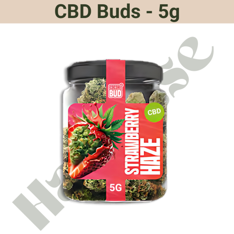 Buds – CBD – Strawberry Haze – 5 gram