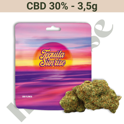 Blommor – CBD 30% – Tequila Sunrise – 3,5 gram