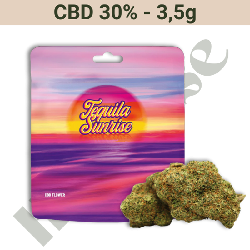 Blommor – CBD 30% – Tequila Sunrise – 3,5 gram