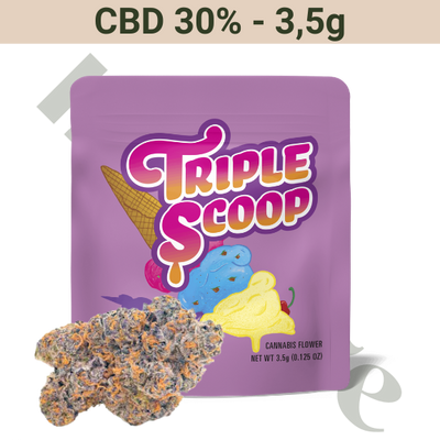Buds – CBD 30% – Triple Scoop – 3,5 gram