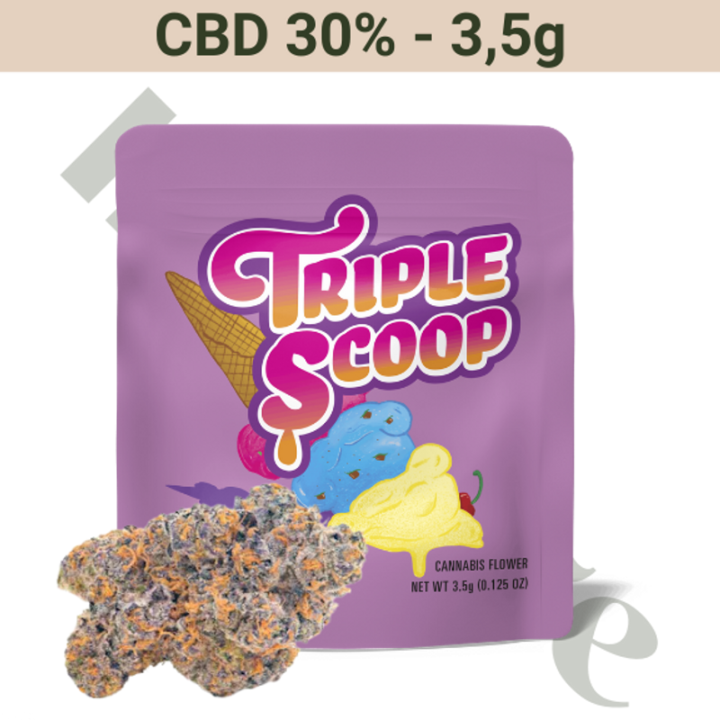 Buds – CBD 30% – Triple Scoop – 3,5 gram