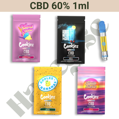 Cart - CBD 60% - Cookies - 1ml