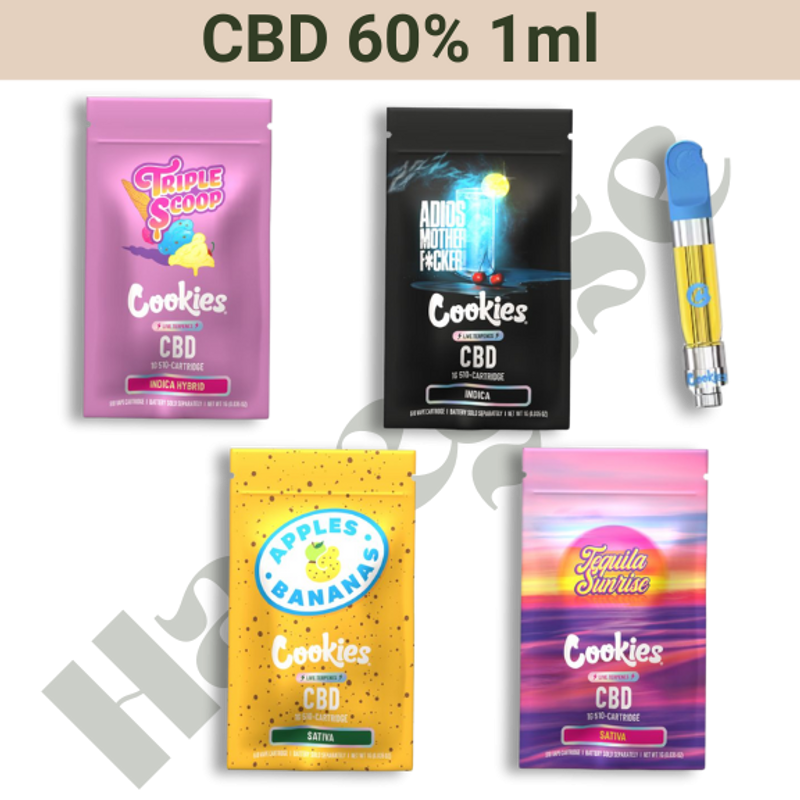 Cart - CBD 60% - Cookies - 1ml