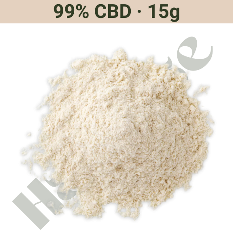 Isolat – CBD 99% – Isolate – 15 gram