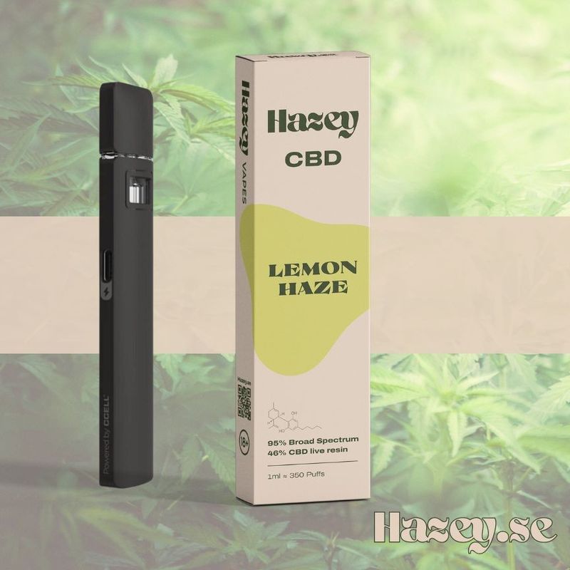 Vape - CBD 46% - Hazey - 1ml