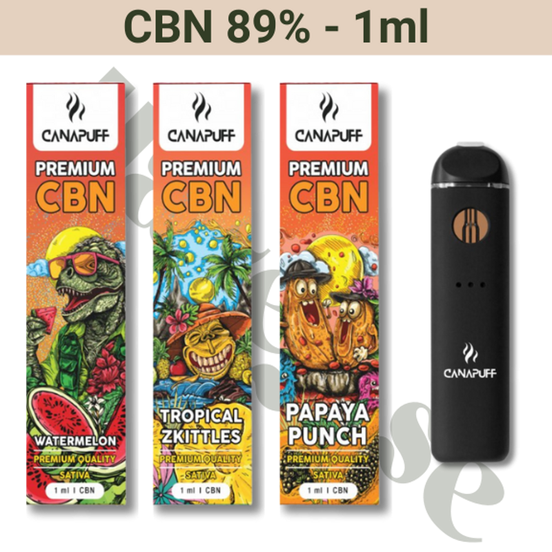 Vape - CBN 89% - Canapuff - 1ml