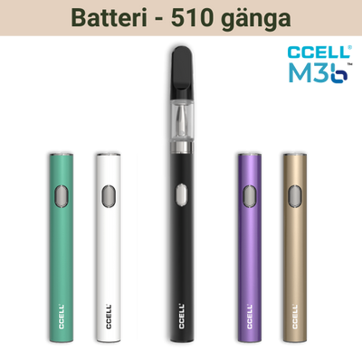 CCELL M3b – Vape Batteri – 510