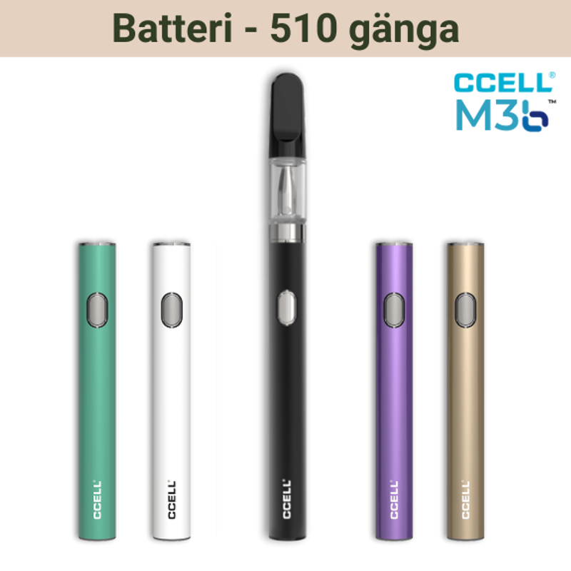 CCELL M3b – Vape Batteri – 510