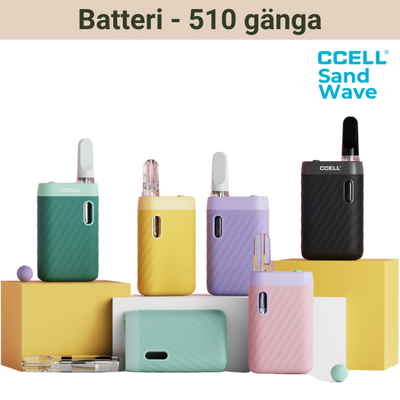 CCELL Sandwave – Vape Batteri – 510