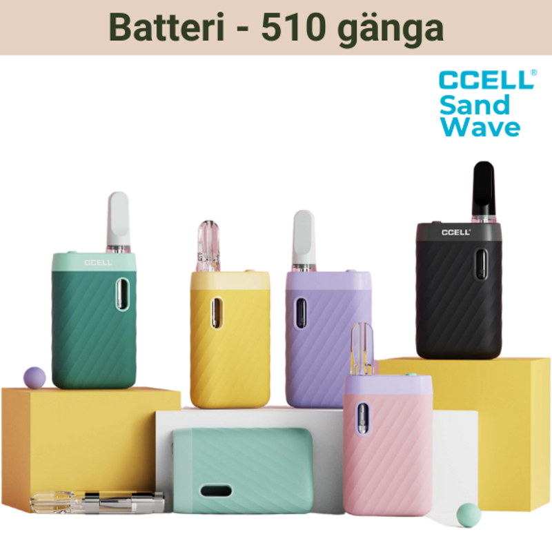 CCELL Sandwave – Vape Batteri – 510