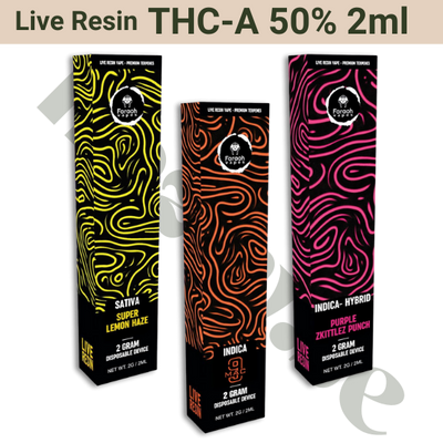 Vape - THC-A 50% Live Resin - Faraoh - 2ml