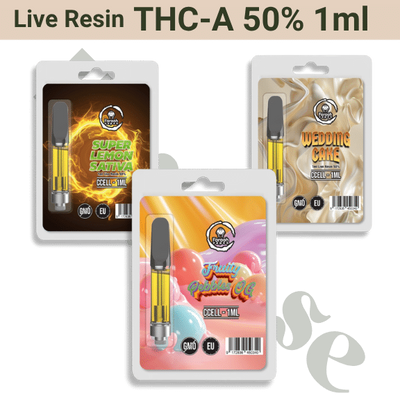 Cart - THC-A 50% Live Resin - Faraoh - 1ml