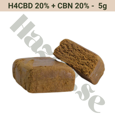 Hash – H4CBD 20% + CBN 20% – H-Bomb - 5 gram