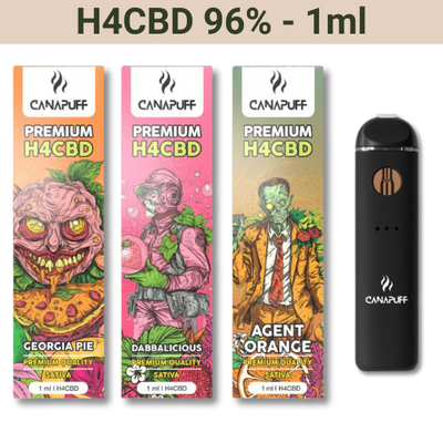 Vape - H4CBD 96% - Canapuff - 1ml