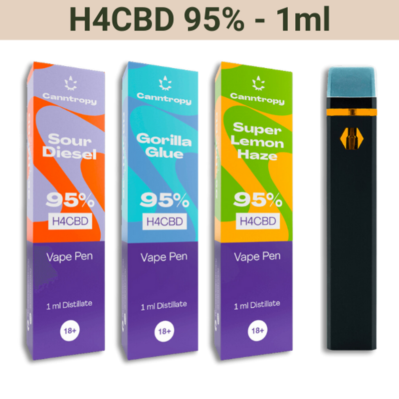 Vape - H4CBD 95% - Canntropy - 1ml