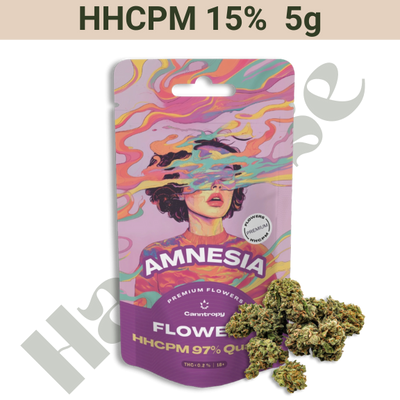 Blommor – HHCPM 15% – Amnesia – 5 gram