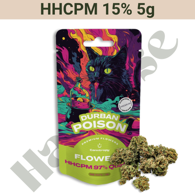 Blommor – HHCPM 15% – Durban Poison – 5 gram
