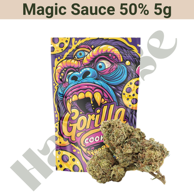 Buds – Magic Sauce 50% – Gorilla Cookies – 5 gram