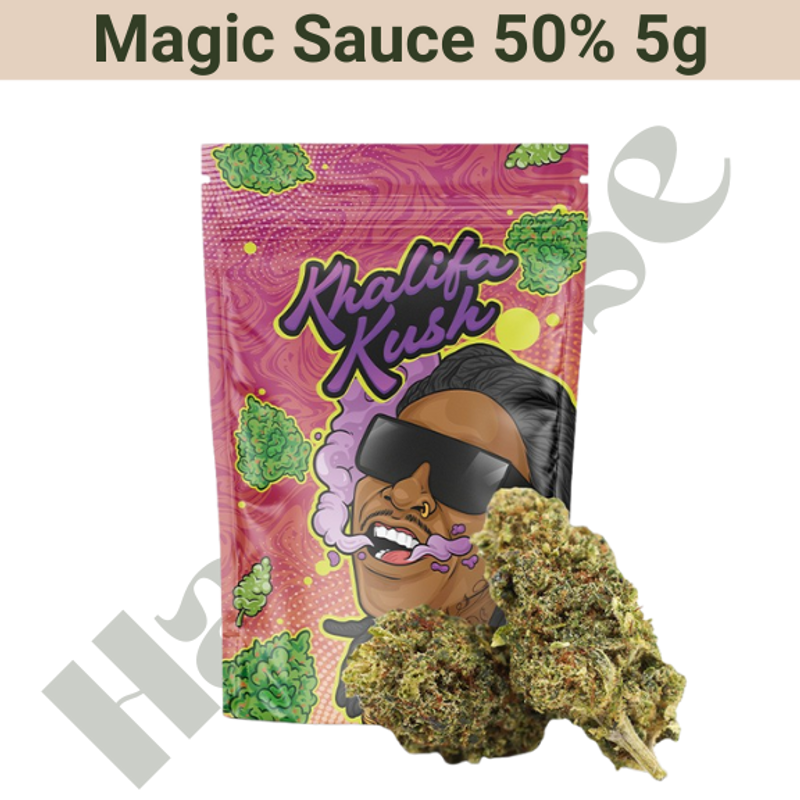 Buds – Magic Sauce 50% – Khalifa Kush – 5 gram