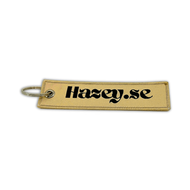 Hazey.se Merch - Nyckelring