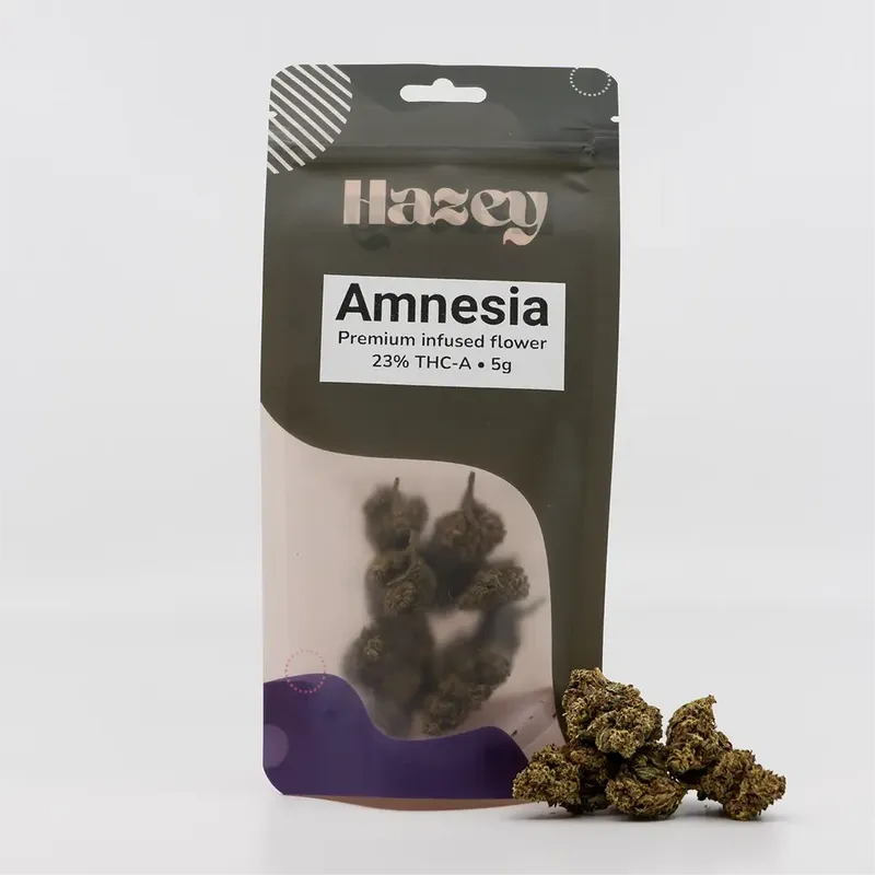 Buds – THCA 23% – Amnesia Infused – 5 gram