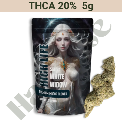 Buds – THCA 20% – White Widow – 5 gram