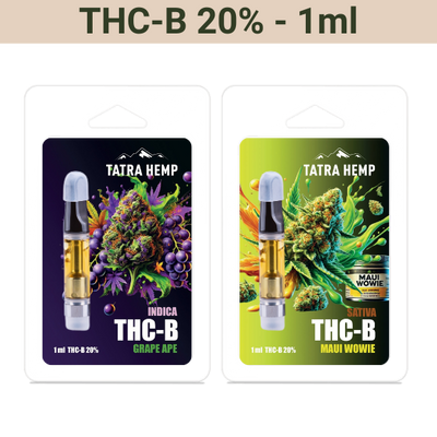 Cart - THC-B 20% - Tatra Hemp - 1ml