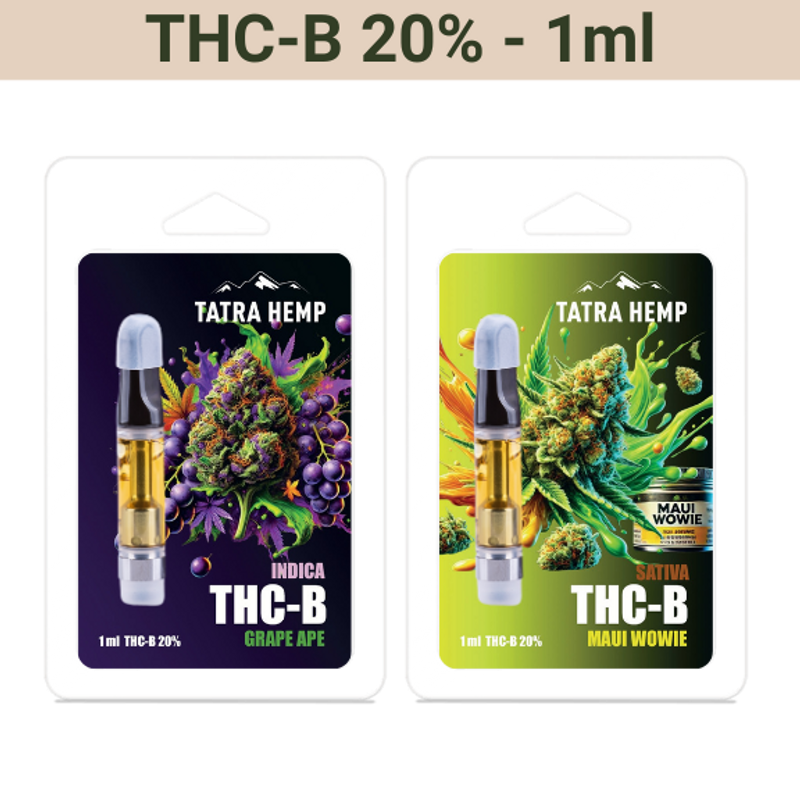 Cart - THC-B 20% - Tatra Hemp - 1ml