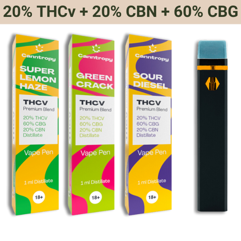 Vape - THC-V 20% - Canntropy - 1ml