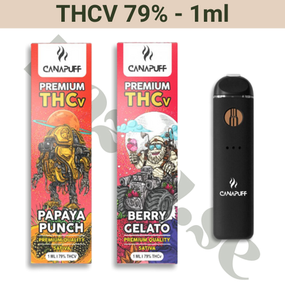 Vape - THC-V 79% - Canapuff - 1ml
