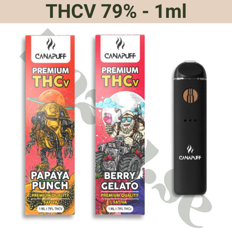 Vape - THC-V 79% - Canapuff - 1ml
