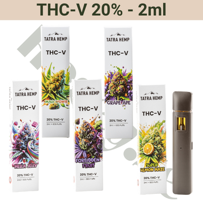 Vape - THC-V 20% - Tatra Hemp - 2ml