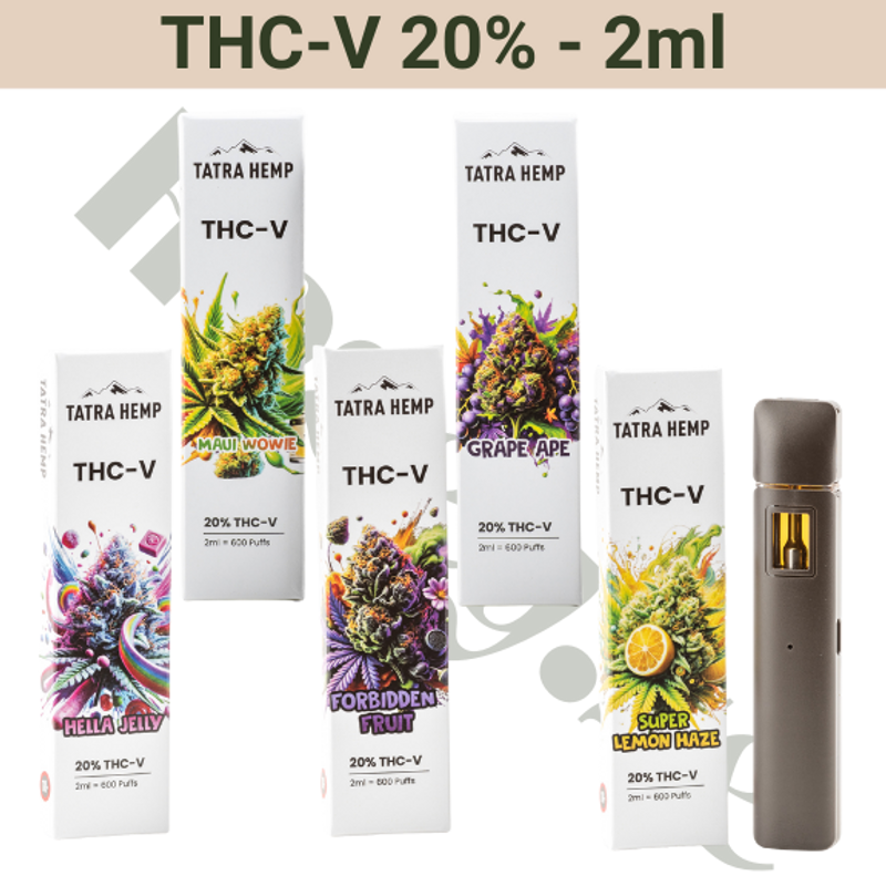 Vape - THC-V 20% - Tatra Hemp - 2ml