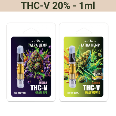 Cart - THC-V 20% - Tatra Hemp - 1ml
