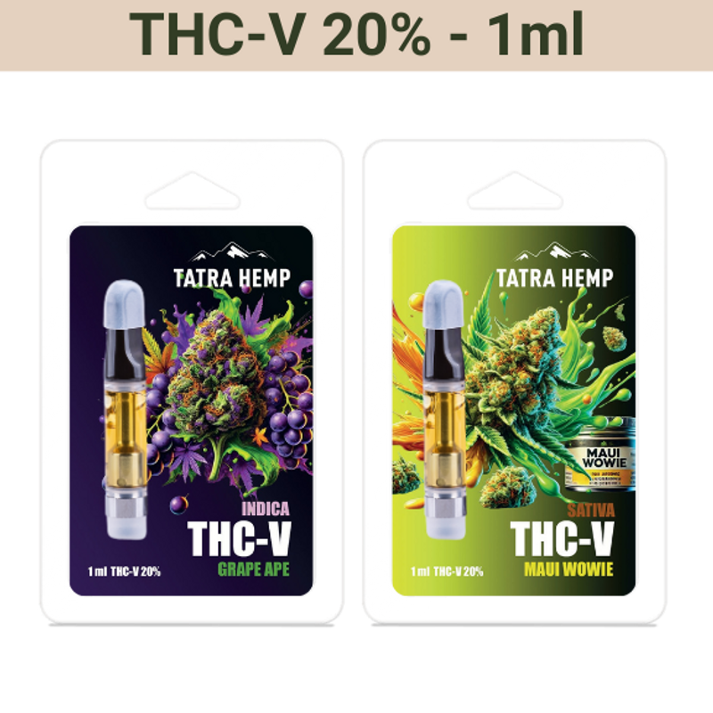 Cart - THC-V 20% - Tatra Hemp - 1ml