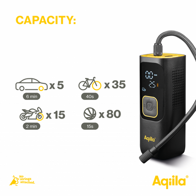 Aqiila Airbird C7 Luftpump 3-i-1
