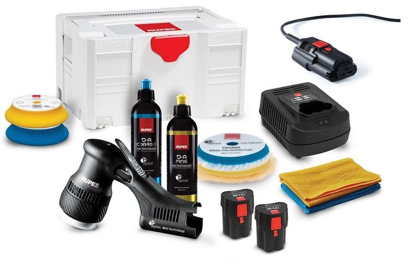 Rupes HLR75/LUX Polermaskin 18V (2x2,5Ah)