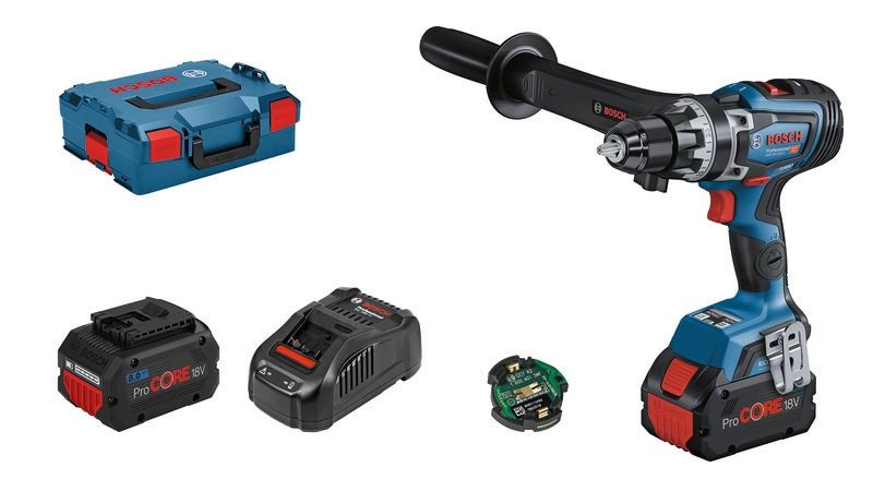 Bosch GSR 18V-150 C Borrskruvdragare 18V (2x8,0Ah)