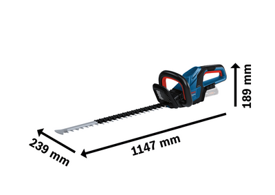 Bosch GHE 18V-60 (II) Häcksax 600mm