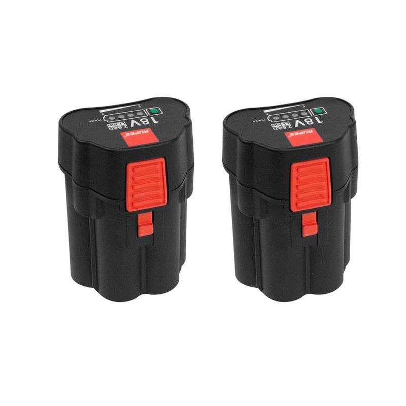 Rupes HLR75/STB Polermaskin 18V (2x2,5Ah)