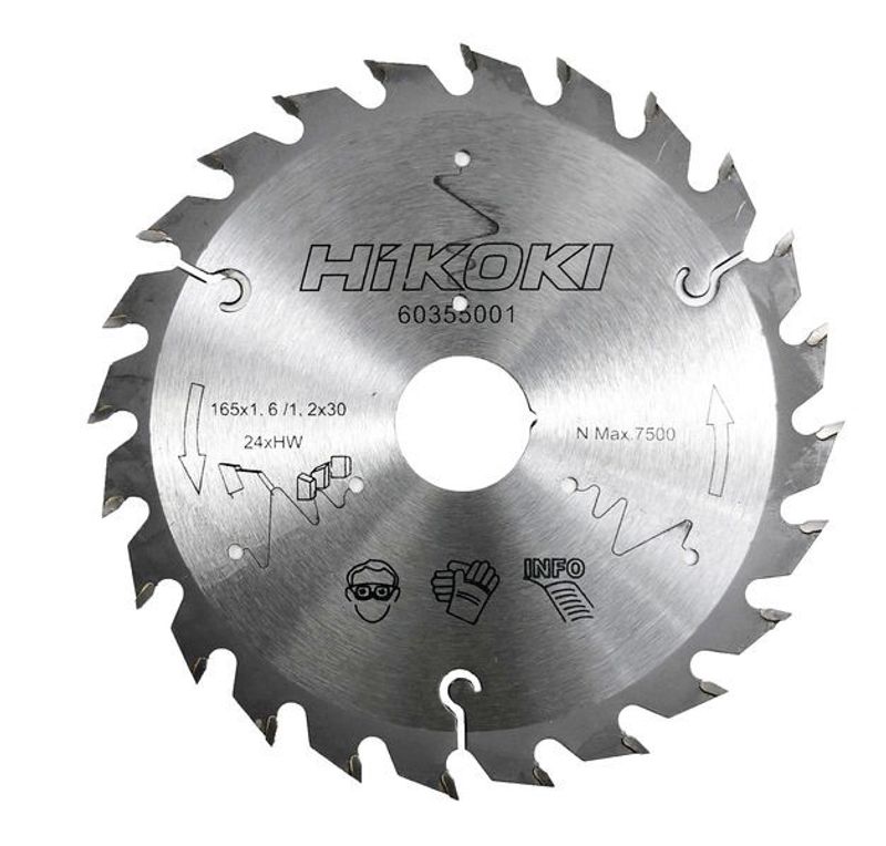 HiKOKI Sågklinga 165x20x1,6mm 24T