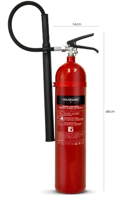 Housegard K5TGX Koldioxidsläckare Röd 5kg