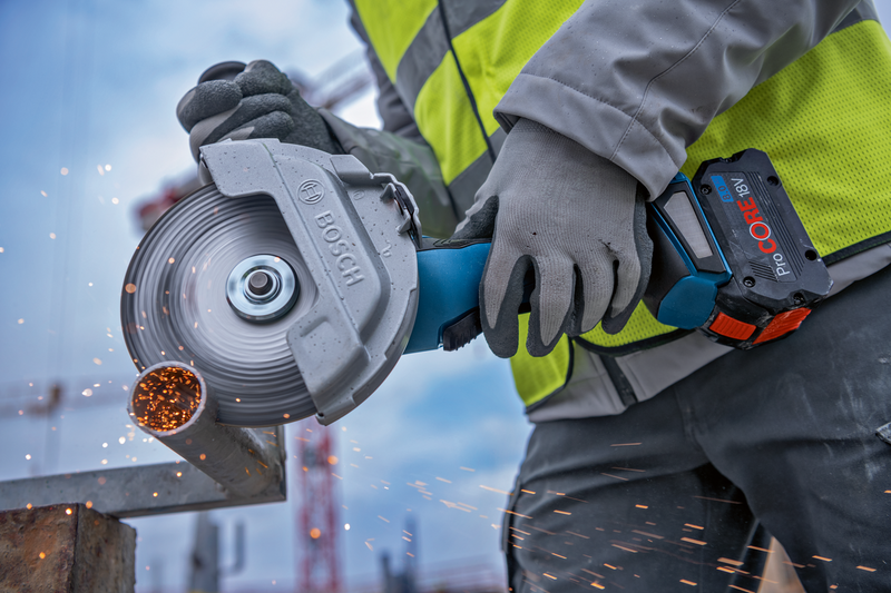 Bosch GWS 18V-180 P Vinkelslip 180mm 18V L-BOXX
