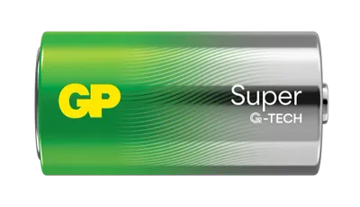 GP Batteries Super Alkaline C-Batteri G-TECH 2-pack