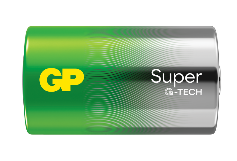 GP Batteries Super Alkaline D-Batteri G-TECH 2-pack